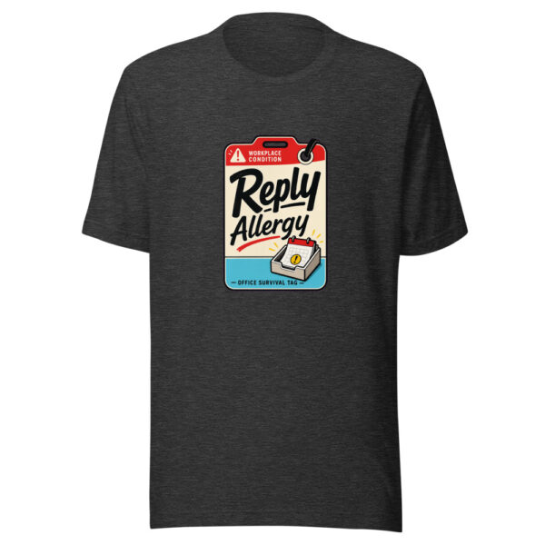 Reply Allergy Graphic Tee mockup 12