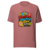 Resting Meeting Face Graphic Tee mockup 21