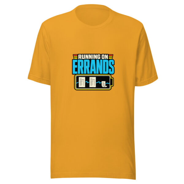 Running On Errands Running-on-errands Graphic Tee front view