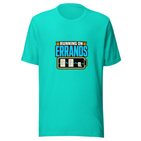 Running On Errands Running-on-errands Graphic Tee mockup 3