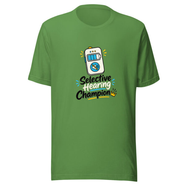 Selective Hearing Champion Graphic Tee mockup 15 Selective Hearing Champion Graphic Tee mockup 15