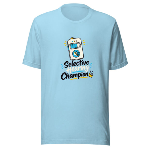 Selective Hearing Champion Graphic Tee mockup 16 Selective Hearing Champion Graphic Tee mockup 16
