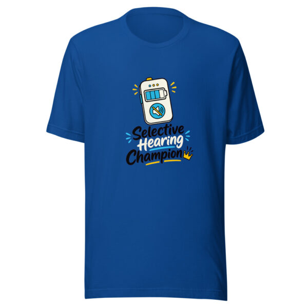 Selective Hearing Champion Graphic Tee mockup 19 Selective Hearing Champion Graphic Tee mockup 19