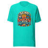 SEND SNACKS AND PATIENCE Heartbeat-20260624-codex-fallback Graphic Tee mockup 4