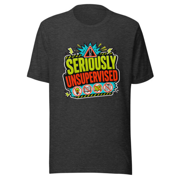 SERIOUSLY UNSUPERVISED Heartbeat-20260621-codex-fallback Graphic Tee mockup 12