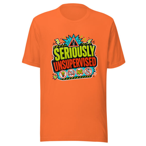 SERIOUSLY UNSUPERVISED Heartbeat-20260621-codex-fallback Graphic Tee mockup 18