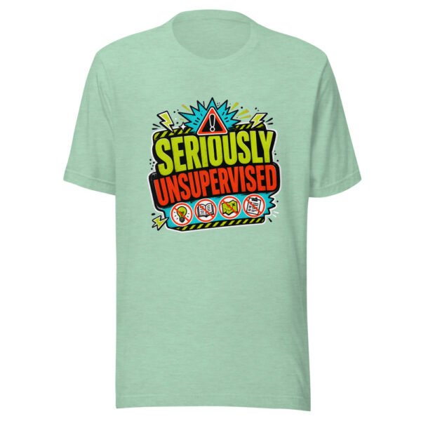 SERIOUSLY UNSUPERVISED Heartbeat-20260621-codex-fallback Graphic Tee mockup 24