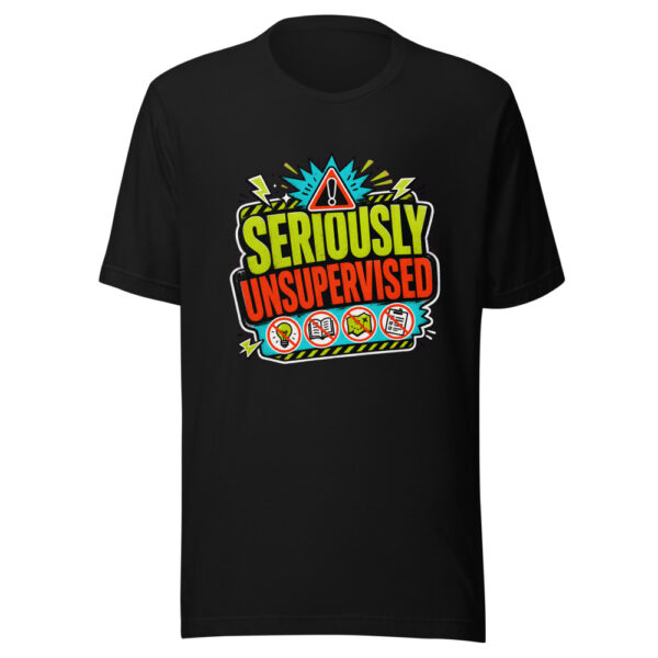 SERIOUSLY UNSUPERVISED Heartbeat-20260621-codex-fallback Graphic Tee mockup 7