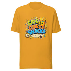 SIDE QUEST SNACKS Heartbeat-20260623-codex-fallback Graphic Tee front view