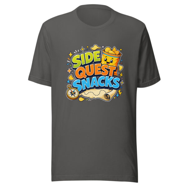 SIDE QUEST SNACKS Heartbeat-20260623-codex-fallback Graphic Tee mockup 10
