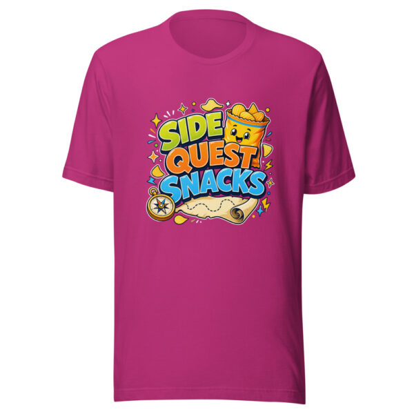SIDE QUEST SNACKS Heartbeat-20260623-codex-fallback Graphic Tee mockup 15
