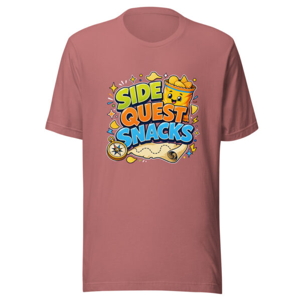 SIDE QUEST SNACKS Heartbeat-20260623-codex-fallback Graphic Tee mockup 21