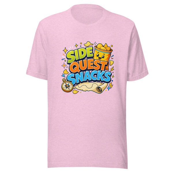 SIDE QUEST SNACKS Heartbeat-20260623-codex-fallback Graphic Tee mockup 23