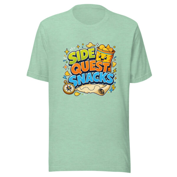 SIDE QUEST SNACKS Heartbeat-20260623-codex-fallback Graphic Tee mockup 24