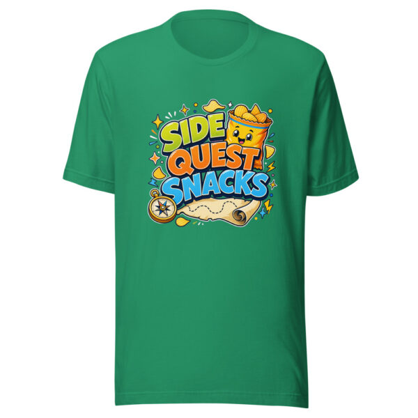 SIDE QUEST SNACKS Heartbeat-20260623-codex-fallback Graphic Tee mockup 3