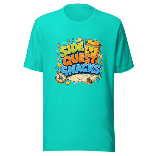 SIDE QUEST SNACKS Heartbeat-20260623-codex-fallback Graphic Tee mockup 4