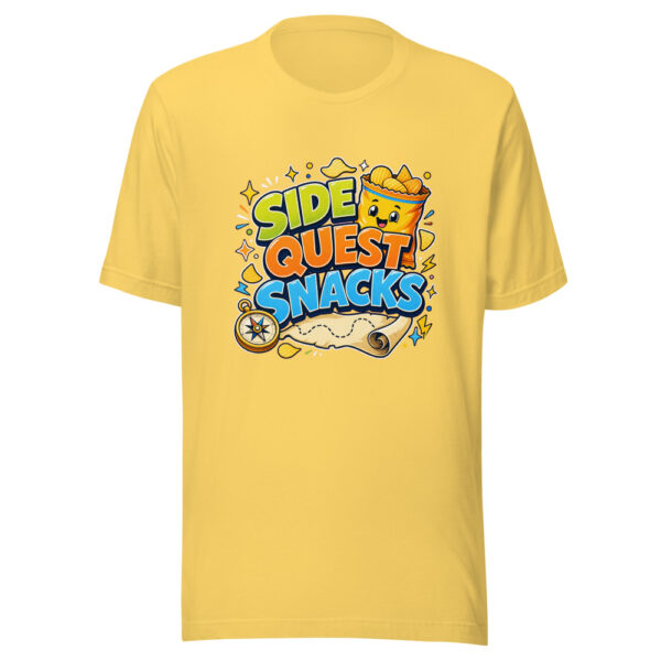 SIDE QUEST SNACKS Heartbeat-20260623-codex-fallback Graphic Tee mockup 5