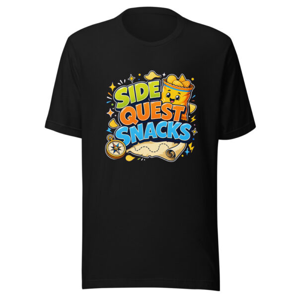 SIDE QUEST SNACKS Heartbeat-20260623-codex-fallback Graphic Tee mockup 7