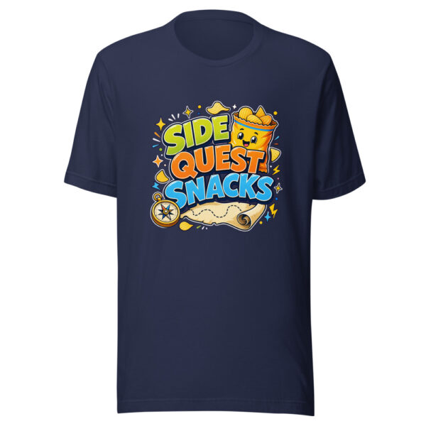 SIDE QUEST SNACKS Heartbeat-20260623-codex-fallback Graphic Tee mockup 9