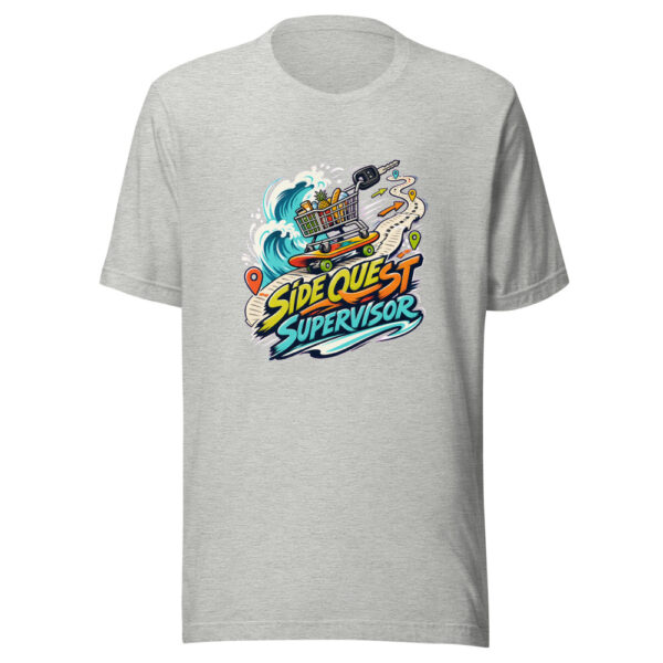 Side Quest Supervisor Graphic Tee mockup 11