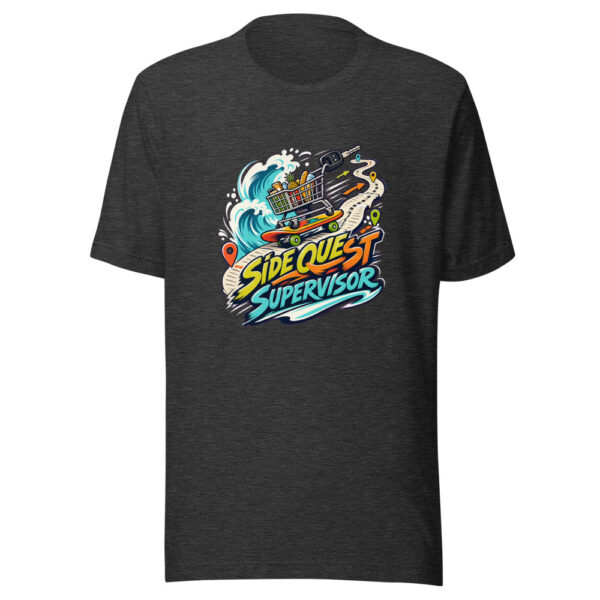 Side Quest Supervisor Graphic Tee mockup 12