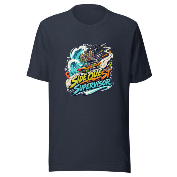 Side Quest Supervisor Graphic Tee mockup 13