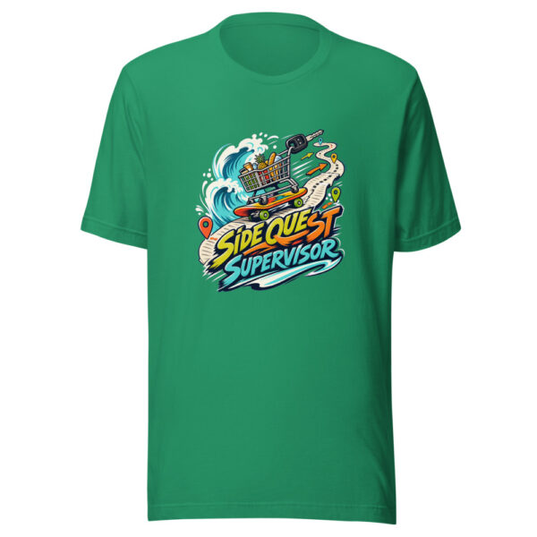 Side Quest Supervisor Graphic Tee mockup 15