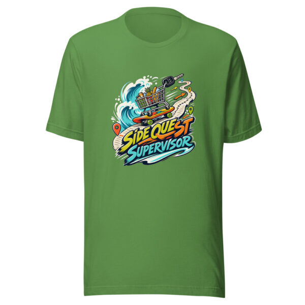 Side Quest Supervisor Graphic Tee mockup 16