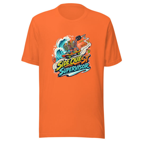 Side Quest Supervisor Graphic Tee mockup 17