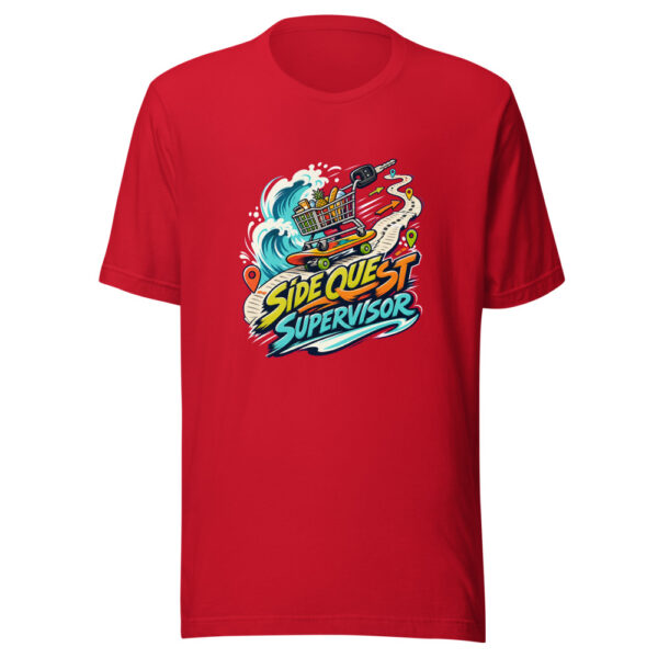 Side Quest Supervisor Graphic Tee mockup 19