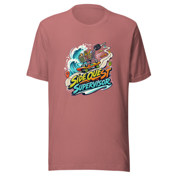 Side Quest Supervisor Graphic Tee mockup 21