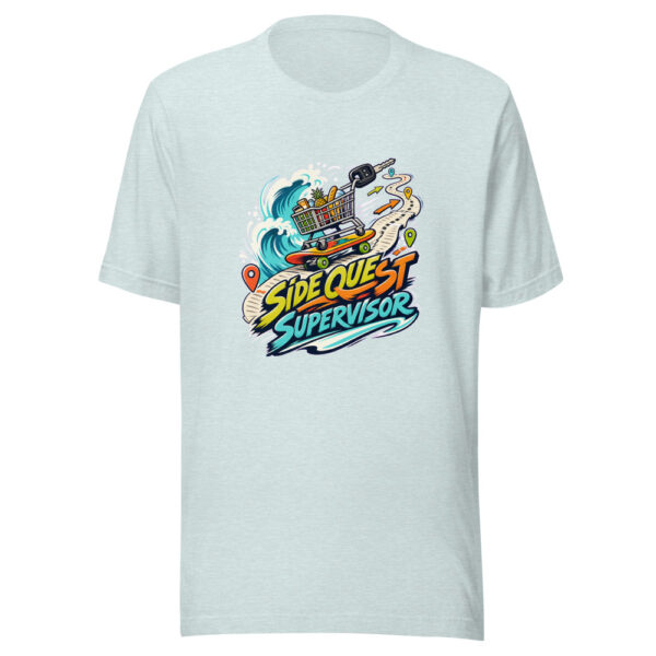 Side Quest Supervisor Graphic Tee mockup 22