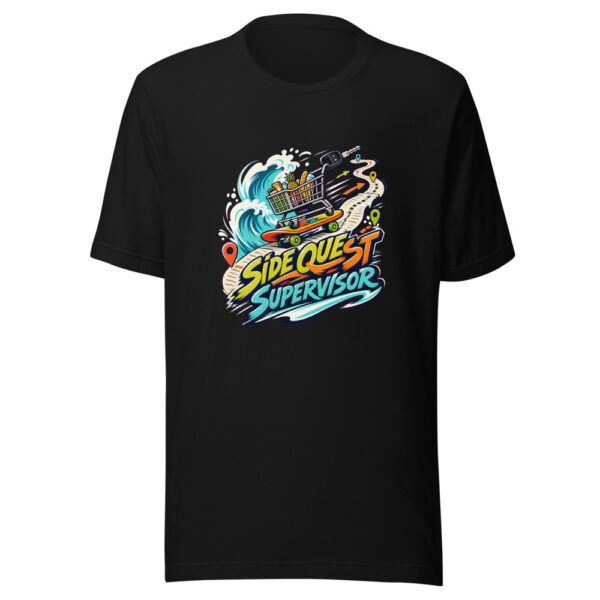 Side Quest Supervisor Graphic Tee mockup 7