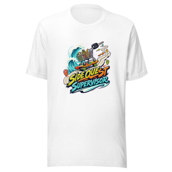 Side Quest Supervisor Graphic Tee mockup 8