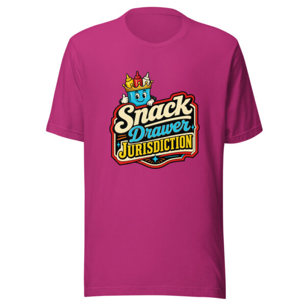 Snack Drawer Jurisdiction Graphic Tee mockup 3 Snack Drawer Jurisdiction Graphic Tee mockup 3