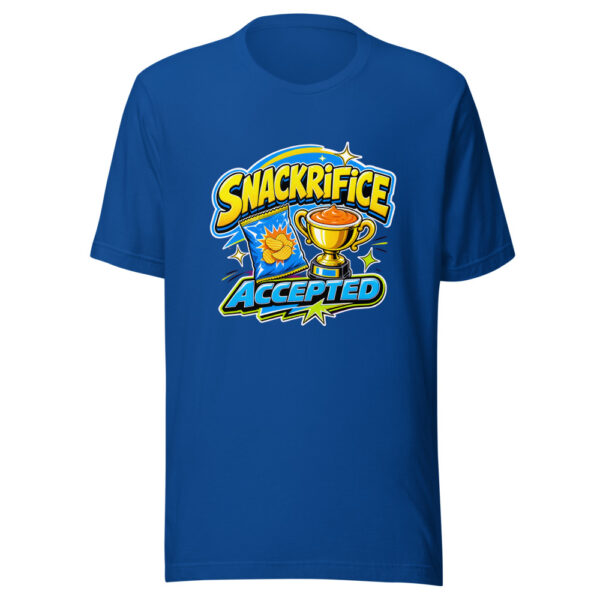 Snackrifice Accepted Graphic Tee mockup 2 Snackrifice Accepted Graphic Tee mockup 2