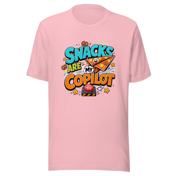 SNACKS ARE MY COPILOT Heartbeat-20260622-codex-fallback Graphic Tee mockup 19