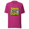 SNACKS ARE MY STRATEGY Heartbeat-20260622-codex-fallback Graphic Tee mockup 15