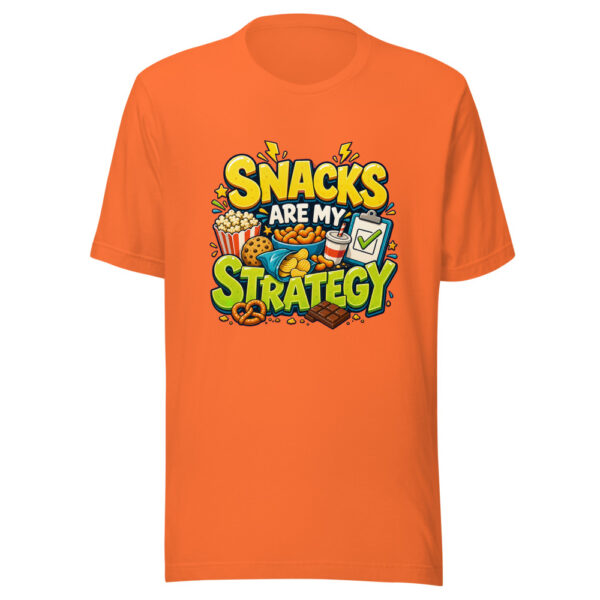 SNACKS ARE MY STRATEGY Heartbeat-20260622-codex-fallback Graphic Tee mockup 18
