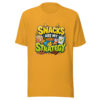 SNACKS ARE MY STRATEGY Heartbeat-20260622-codex-fallback Graphic Tee mockup 2