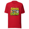 SNACKS ARE MY STRATEGY Heartbeat-20260622-codex-fallback Graphic Tee mockup 20