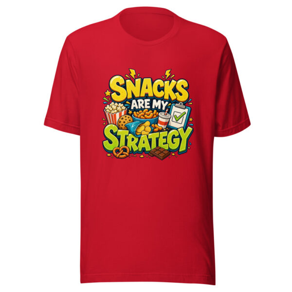 SNACKS ARE MY STRATEGY Heartbeat-20260622-codex-fallback Graphic Tee mockup 20
