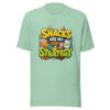 SNACKS ARE MY STRATEGY Heartbeat-20260622-codex-fallback Graphic Tee mockup 24