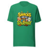 SNACKS ARE MY STRATEGY Heartbeat-20260622-codex-fallback Graphic Tee mockup 3
