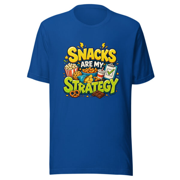 SNACKS ARE MY STRATEGY Heartbeat-20260622-codex-fallback Graphic Tee mockup 6