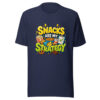SNACKS ARE MY STRATEGY Heartbeat-20260622-codex-fallback Graphic Tee mockup 9