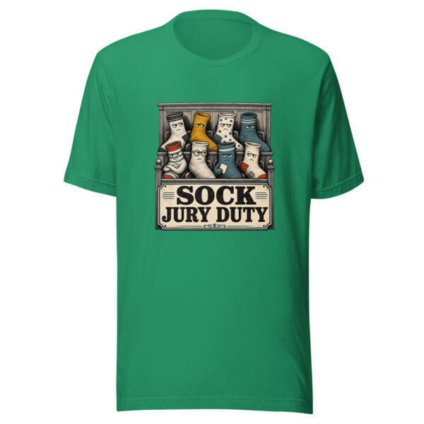 Sock Jury Duty Heartbeat-20260630T214656Z Graphic Tee mockup 15