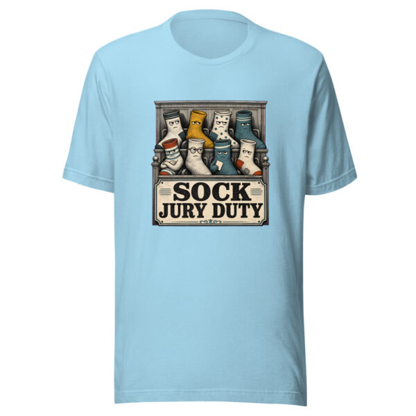 Sock Jury Duty Heartbeat-20260630T214656Z Graphic Tee mockup 17