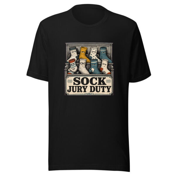 Sock Jury Duty Heartbeat-20260630T214656Z Graphic Tee mockup 7