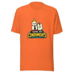 Terms And Condiments Graphic Tee front view